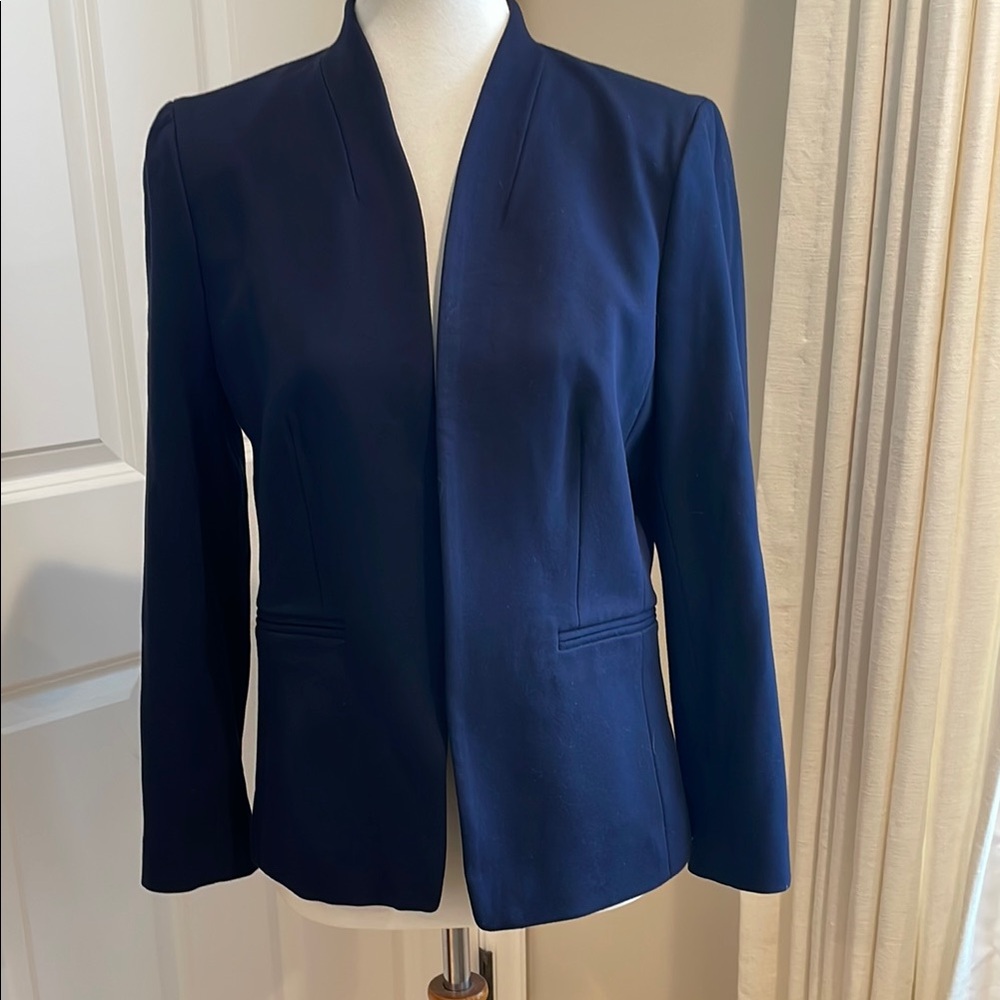 J. Crew - Going-out blazer in stretch twill - Navy - Size 12